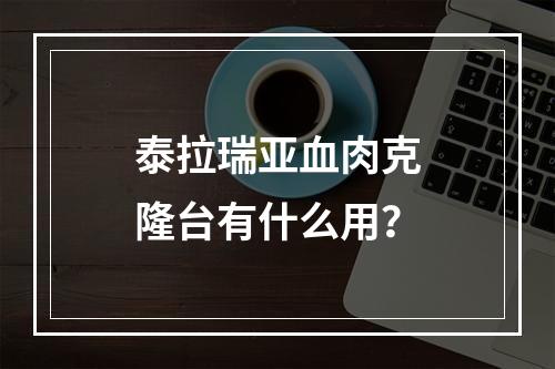 泰拉瑞亚血肉克隆台有什么用？