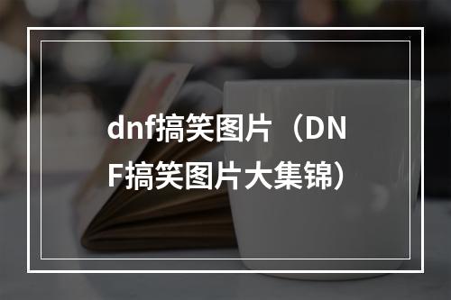 dnf搞笑图片（DNF搞笑图片大集锦）