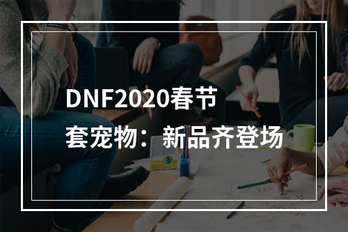 DNF2020春节套宠物：新品齐登场