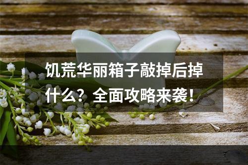 饥荒华丽箱子敲掉后掉什么？全面攻略来袭！