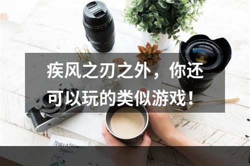 疾风之刃之外，你还可以玩的类似游戏！