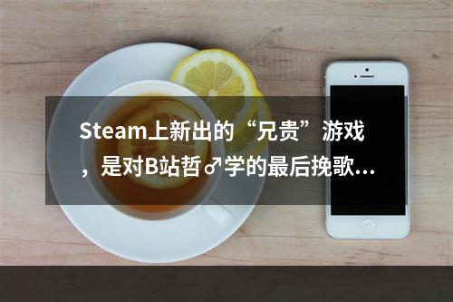 Steam上新出的“兄贵”游戏，是对B站哲♂学的最后挽歌--手游攻略网