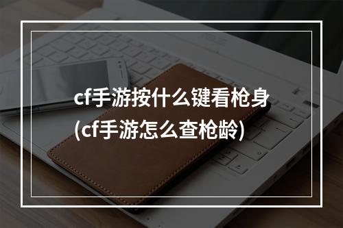 cf手游按什么键看枪身(cf手游怎么查枪龄)