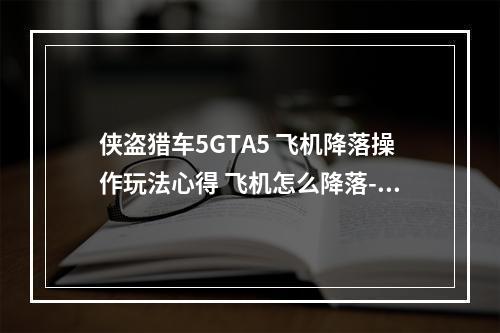 侠盗猎车5GTA5 飞机降落操作玩法心得 飞机怎么降落--游戏攻略网