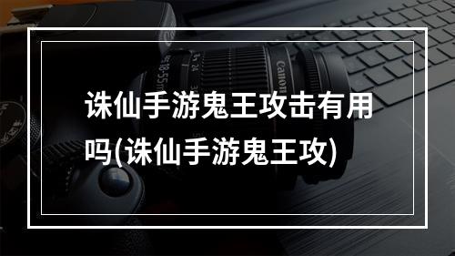 诛仙手游鬼王攻击有用吗(诛仙手游鬼王攻)