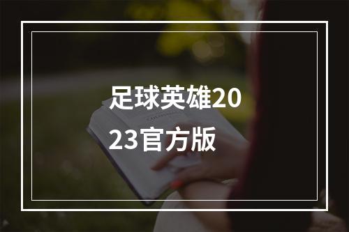 足球英雄2023官方版