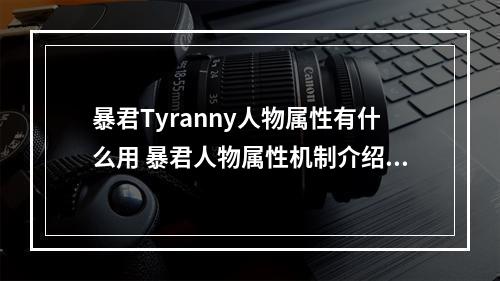 暴君Tyranny人物属性有什么用 暴君人物属性机制介绍--手游攻略网