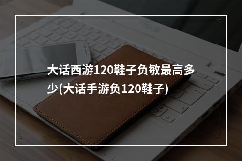 大话西游120鞋子负敏最高多少(大话手游负120鞋子)