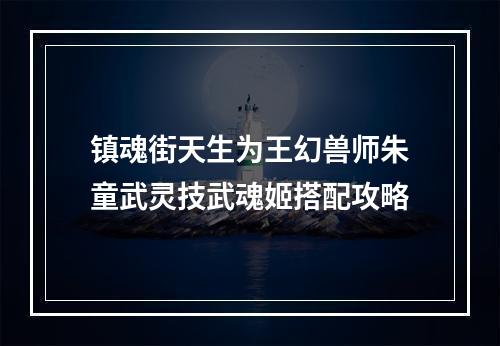 镇魂街天生为王幻兽师朱童武灵技武魂姬搭配攻略