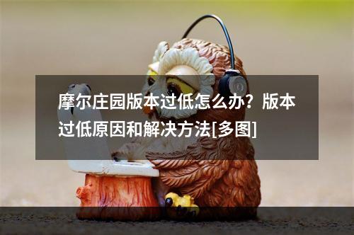 摩尔庄园版本过低怎么办？版本过低原因和解决方法[多图]