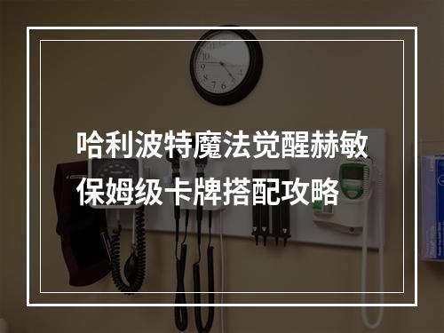 哈利波特魔法觉醒赫敏保姆级卡牌搭配攻略