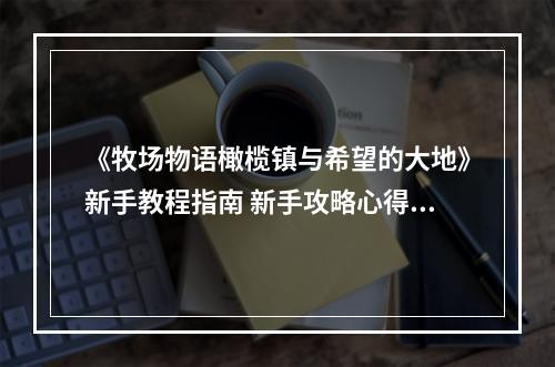 《牧场物语橄榄镇与希望的大地》新手教程指南 新手攻略心得分享