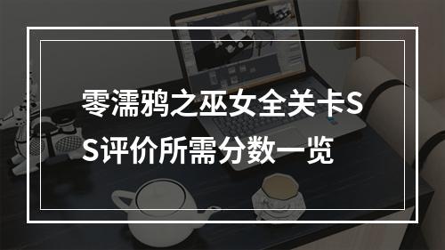 零濡鸦之巫女全关卡SS评价所需分数一览