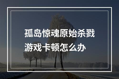 孤岛惊魂原始杀戮游戏卡顿怎么办