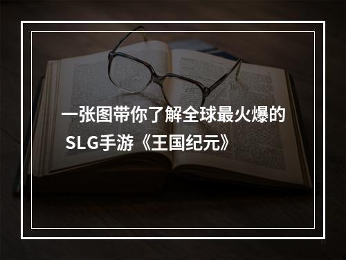 一张图带你了解全球最火爆的 SLG手游《王国纪元》