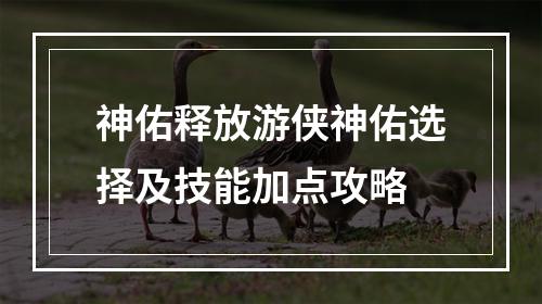 神佑释放游侠神佑选择及技能加点攻略