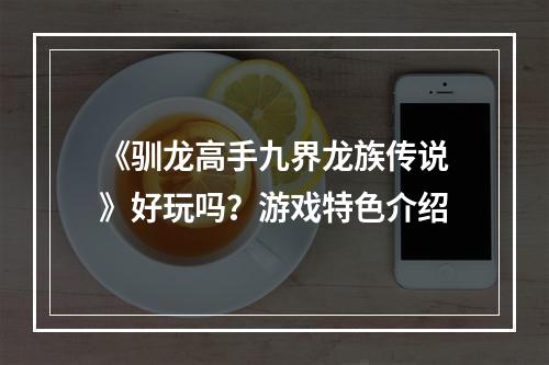 《驯龙高手九界龙族传说》好玩吗？游戏特色介绍