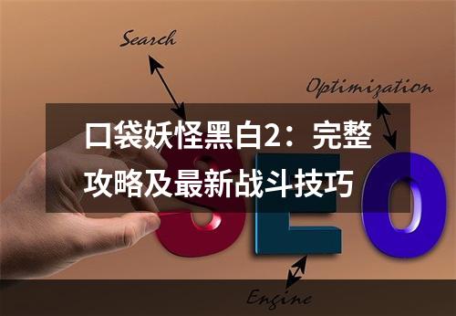 口袋妖怪黑白2：完整攻略及最新战斗技巧