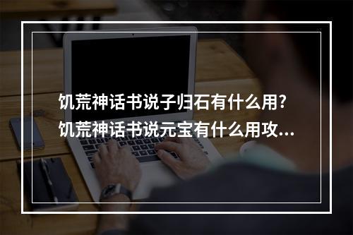 饥荒神话书说子归石有什么用? 饥荒神话书说元宝有什么用攻略详情