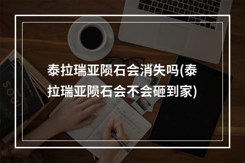 泰拉瑞亚陨石会消失吗(泰拉瑞亚陨石会不会砸到家)