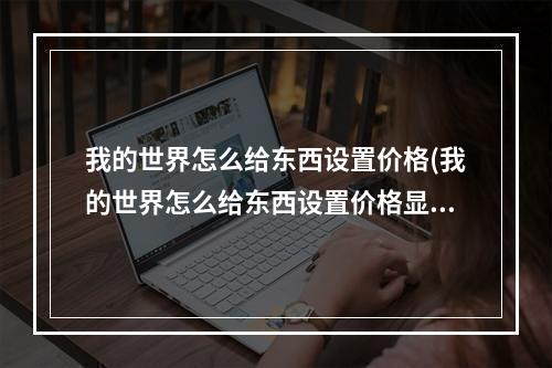 我的世界怎么给东西设置价格(我的世界怎么给东西设置价格显示)