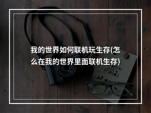 我的世界如何联机玩生存(怎么在我的世界里面联机生存)