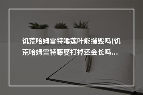 饥荒哈姆雷特睡莲叶能摧毁吗(饥荒哈姆雷特藤蔓打掉还会长吗)