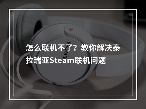 怎么联机不了？教你解决泰拉瑞亚Steam联机问题