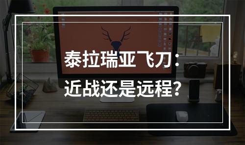 泰拉瑞亚飞刀：近战还是远程？