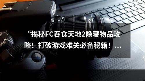 “揭秘FC吞食天地2隐藏物品攻略！打破游戏难关必备秘籍！”