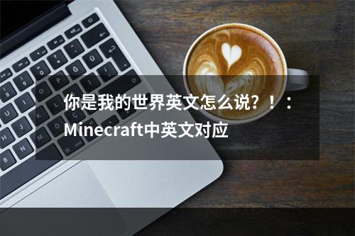 你是我的世界英文怎么说？！：Minecraft中英文对应