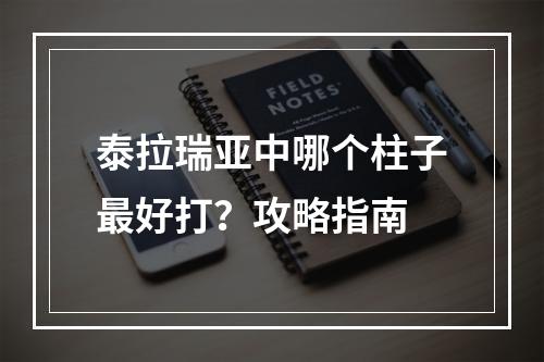 泰拉瑞亚中哪个柱子最好打？攻略指南