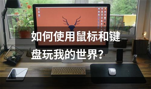 如何使用鼠标和键盘玩我的世界？