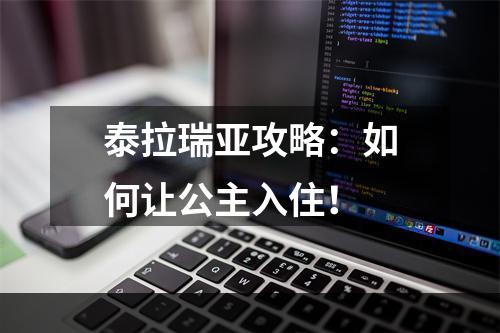 泰拉瑞亚攻略：如何让公主入住！