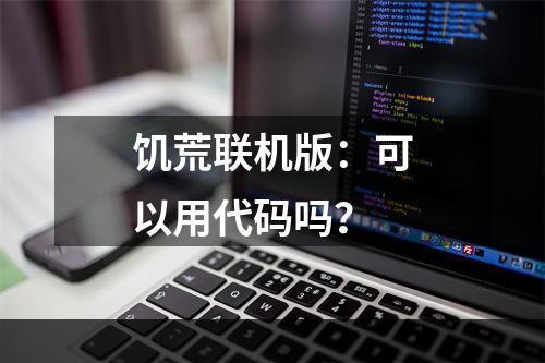 饥荒联机版：可以用代码吗？