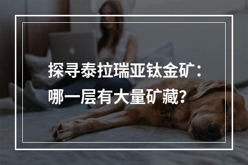 探寻泰拉瑞亚钛金矿：哪一层有大量矿藏？