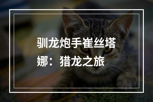 驯龙炮手崔丝塔娜：猎龙之旅