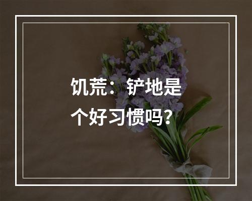 饥荒：铲地是个好习惯吗？