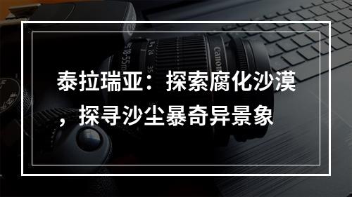 泰拉瑞亚：探索腐化沙漠，探寻沙尘暴奇异景象