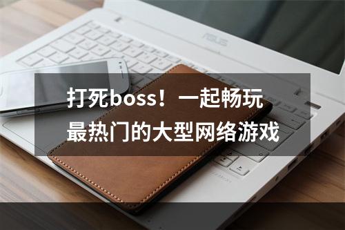 打死boss！一起畅玩最热门的大型网络游戏