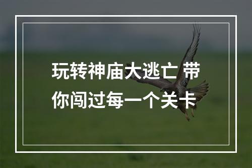 玩转神庙大逃亡 带你闯过每一个关卡