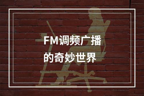 FM调频广播的奇妙世界