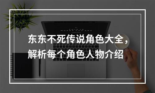 东东不死传说角色大全，解析每个角色人物介绍