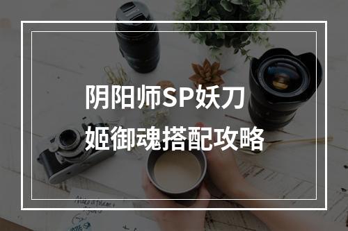 阴阳师SP妖刀姬御魂搭配攻略