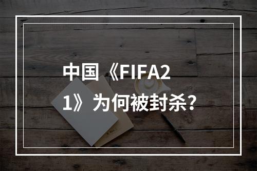 中国《FIFA21》为何被封杀？