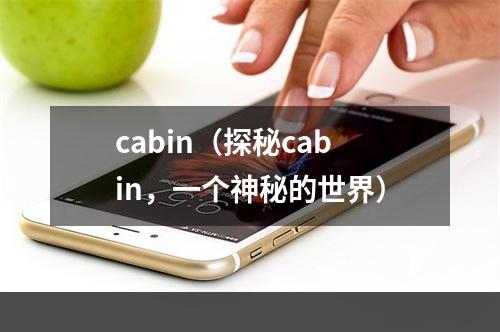 cabin（探秘cabin，一个神秘的世界）