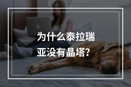 为什么泰拉瑞亚没有晶塔？