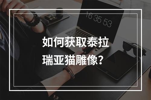 如何获取泰拉瑞亚猫雕像？