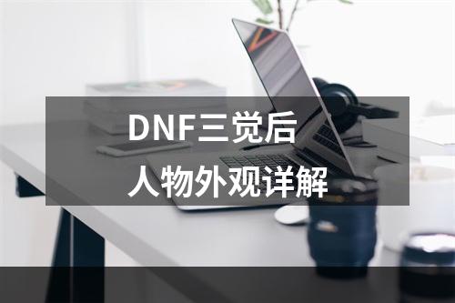 DNF三觉后人物外观详解