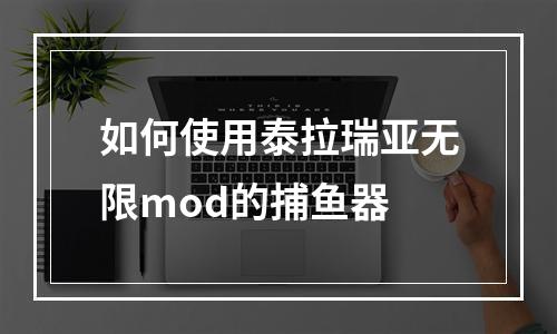 如何使用泰拉瑞亚无限mod的捕鱼器